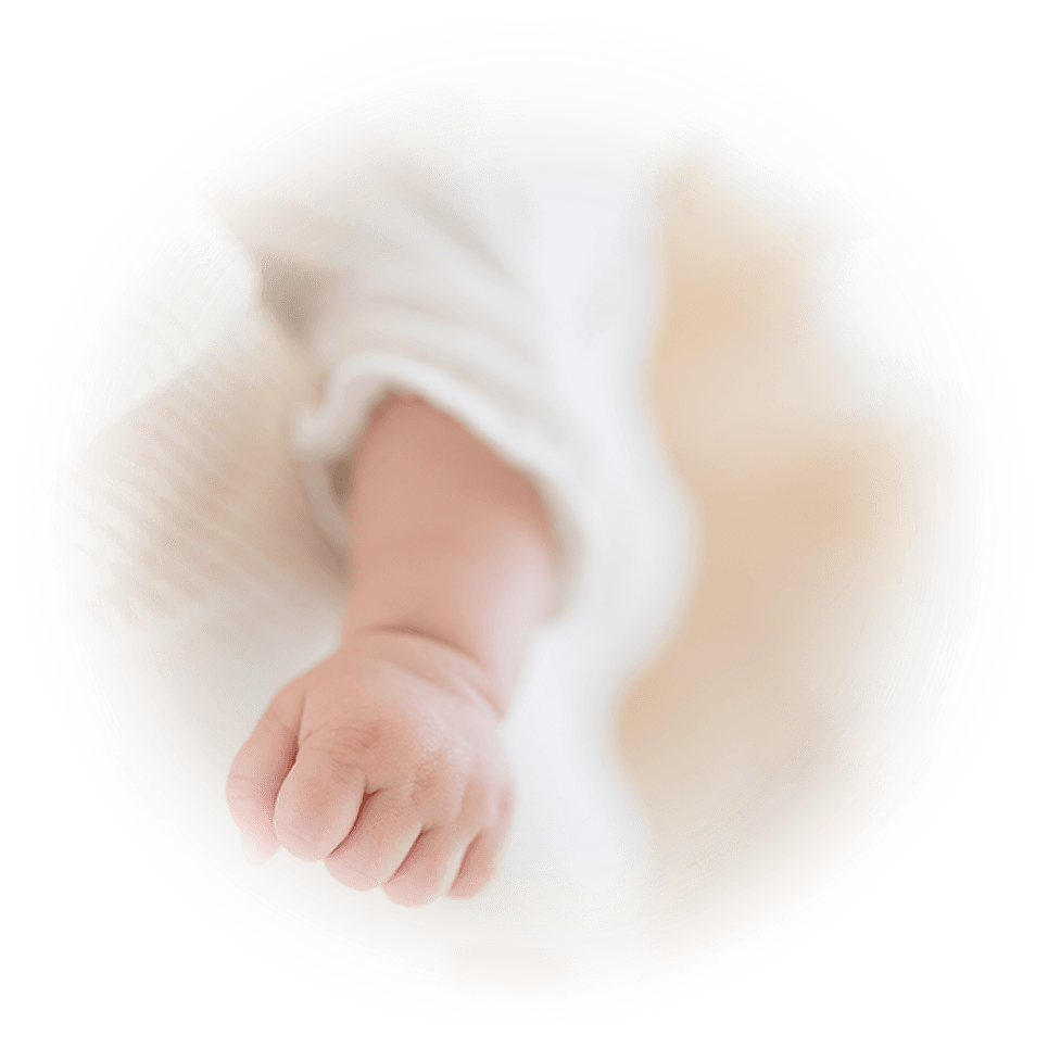 赤ちゃんの足